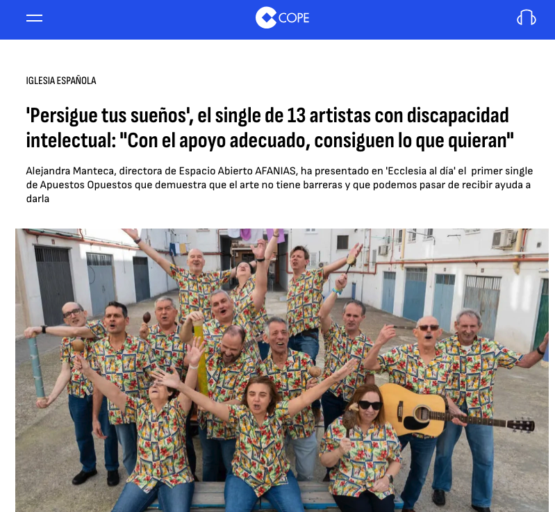 Entevista Cadena Cope APOP