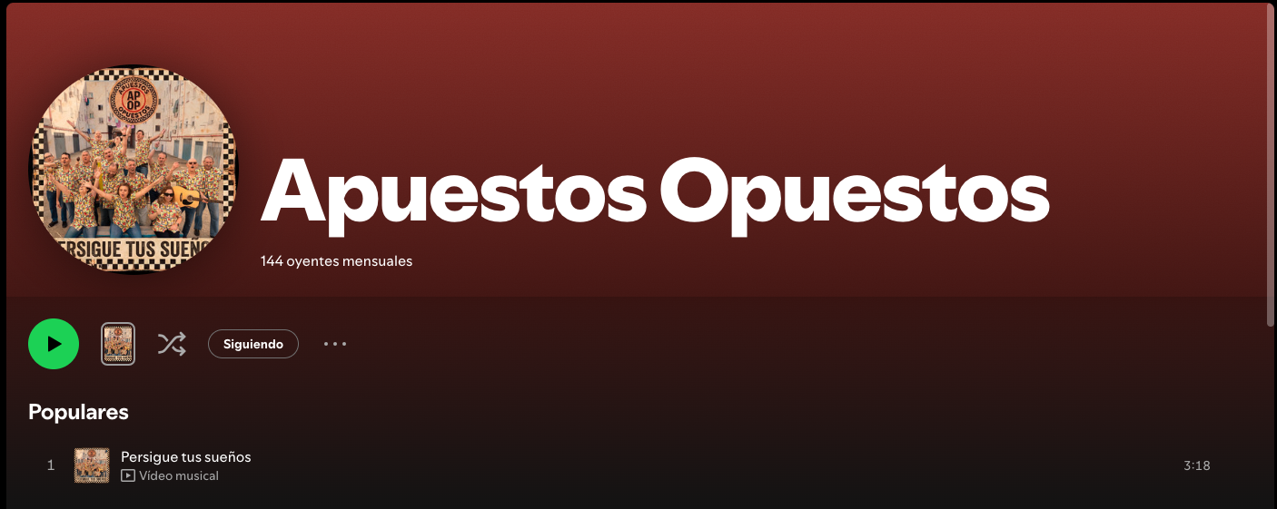 APOP en Spotify
