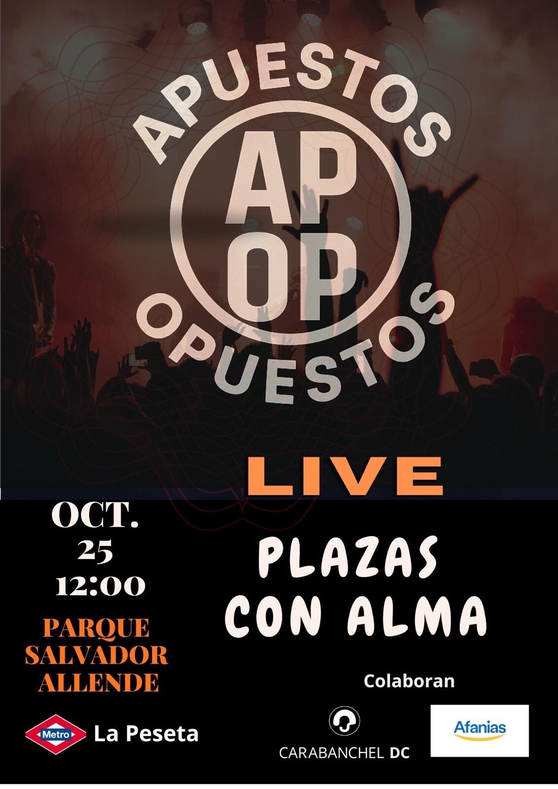 Cartel APOP 25 octubre