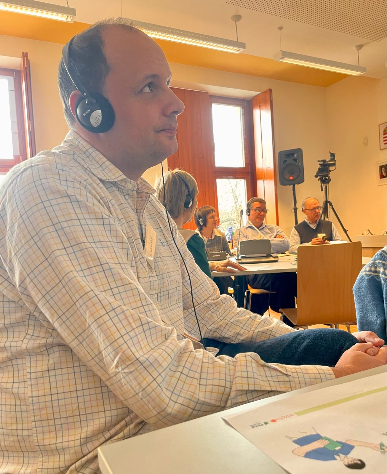 David en las ponencias de otras entidades de Europa