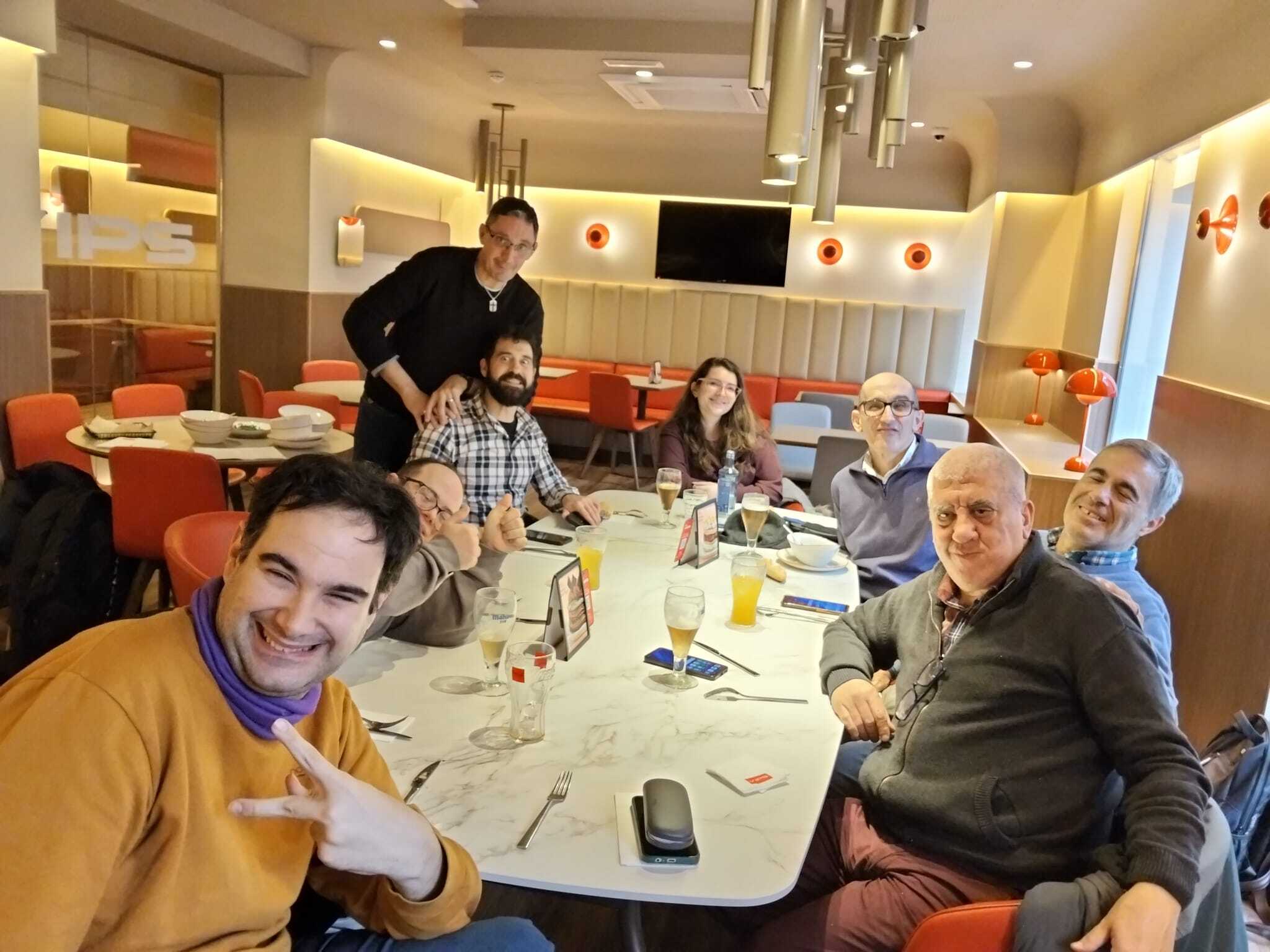 Comida de los representantes