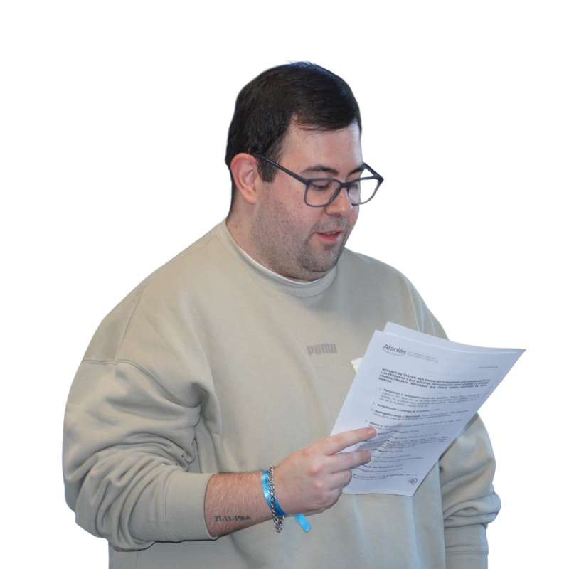 Testimoniale dia-discapacidad