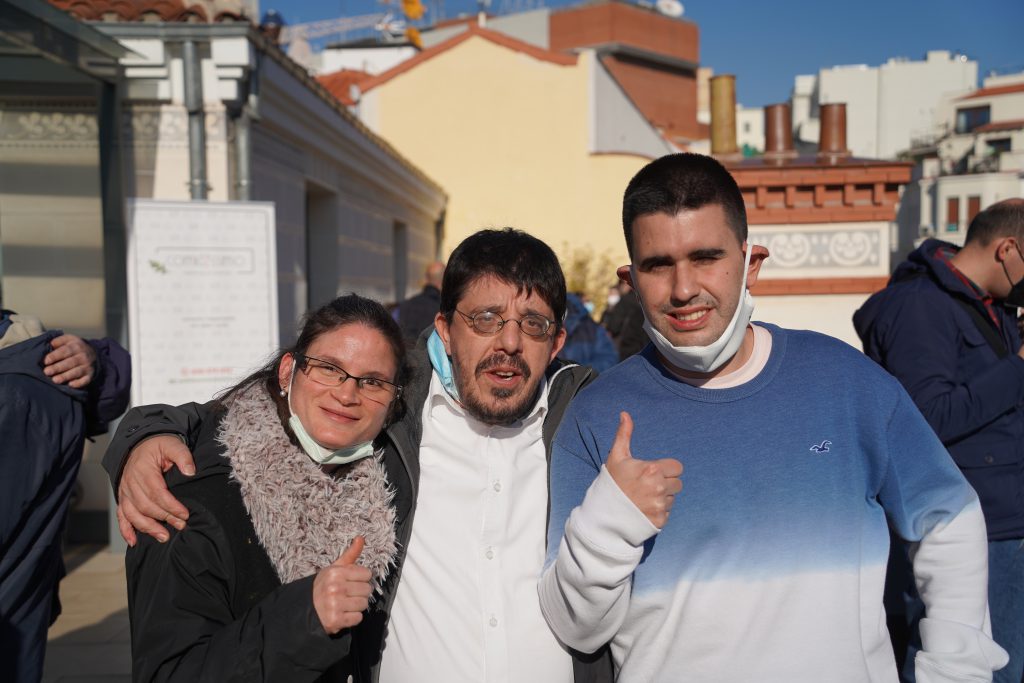 Maria, Jose y Carlos, protagonistas de la campaña