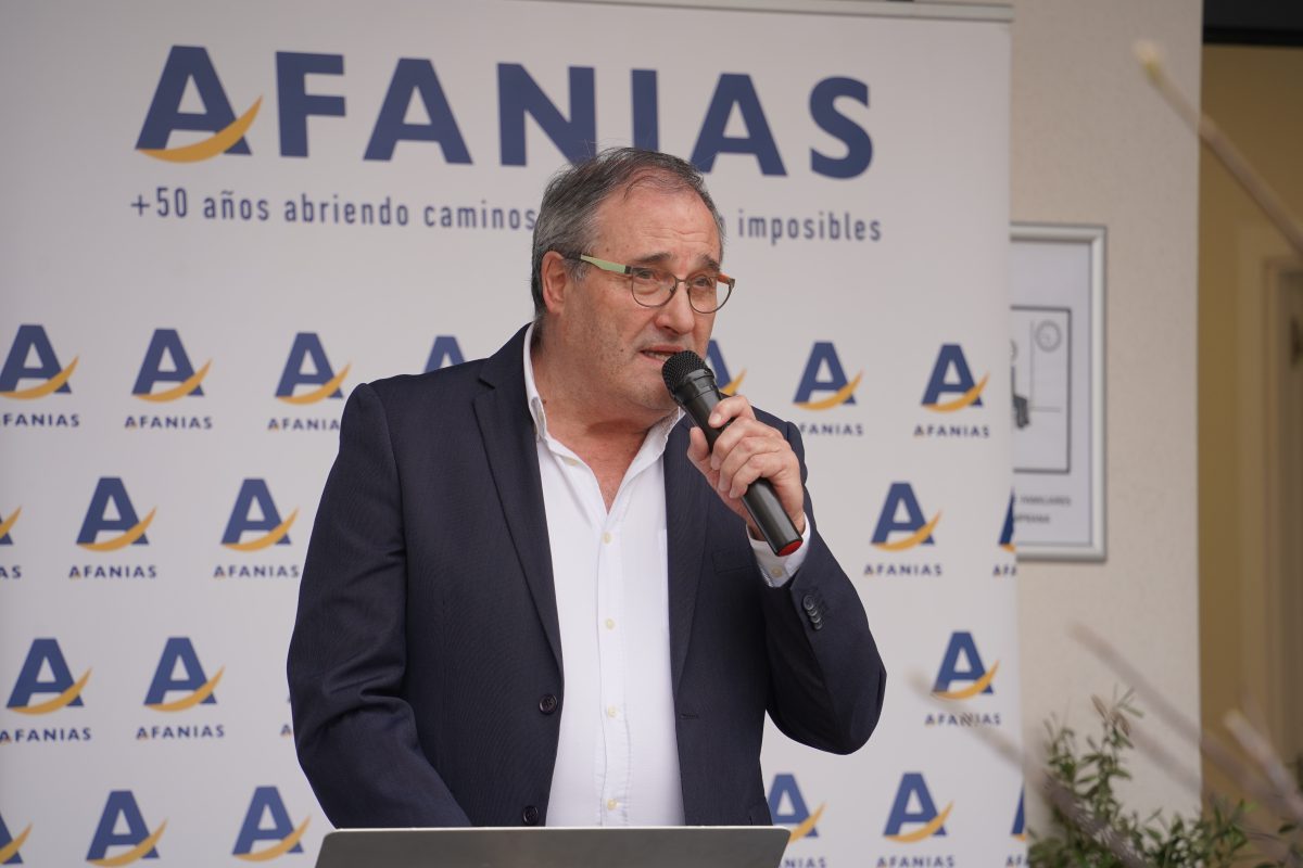 Paco Recio, presidente de Asociación de AFANIAS